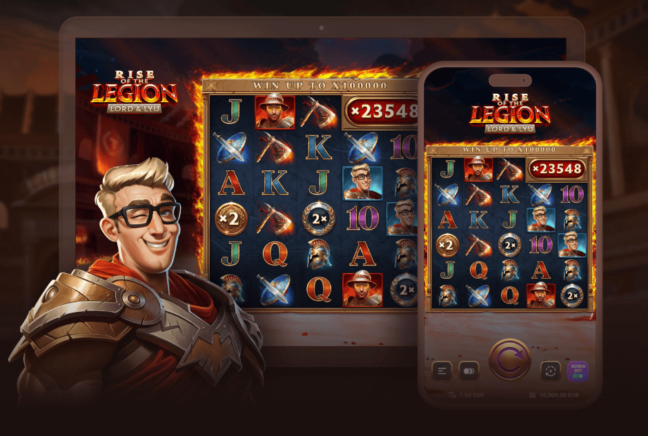 Licensed online slot machine — Pay Anywhere mechanic with cascading wins, Emperor Wild symbol, and rage multiplier storage increasing with each step. Free spins keep multipliers between spins, extending gameplay for epic wins. Play licensed slots on desktop or mobile via Traflow Media platform, access full catalog, receive generous welcome bonuses, and enjoy secure, thrilling online gambling entertainment.
