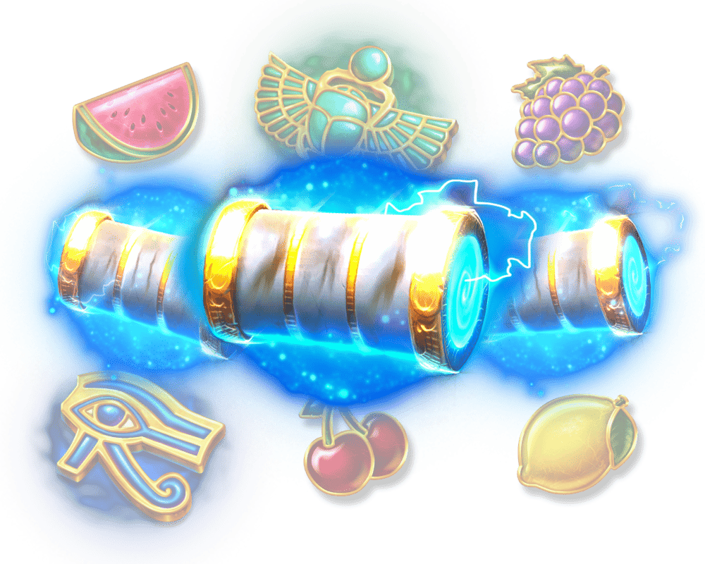Licensed online slot "Egyptian Fruit" — trigger bonus game with 3 Scatter symbols, spin the reel with random multiplier from x2 to x1000. Players can enjoy fast and simple gambling gameplay, access licensed slots catalog on Traflow Media platform, play on desktop or mobile, receive generous welcome bonuses, and experience secure and thrilling online casino entertainment.
