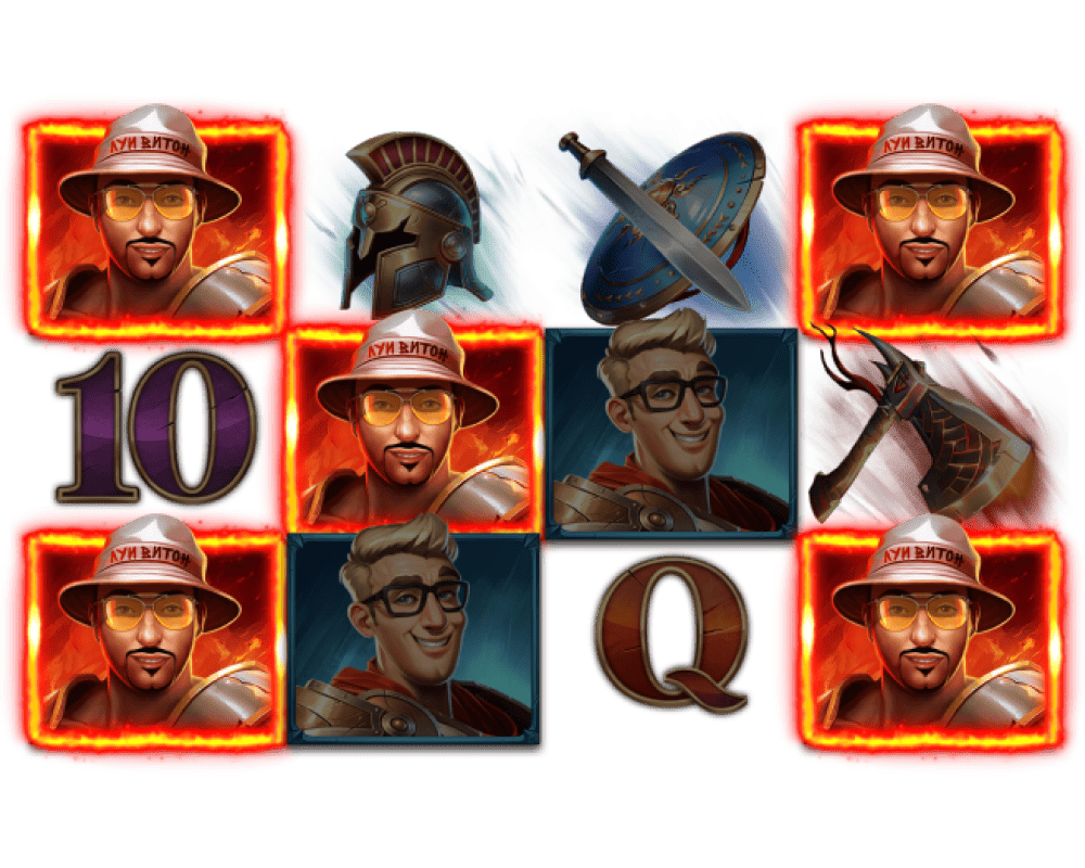 Licensed online slot machine — match 5+ symbols anywhere on the reels to trigger cascading wins. Exploding symbols are replaced by new ones, allowing a single spin to generate multiple consecutive payouts. High RTP gambling game, available on desktop and mobile via Traflow Media platform, with access to licensed slots catalog, generous welcome bonuses, and secure, thrilling online casino entertainment.
