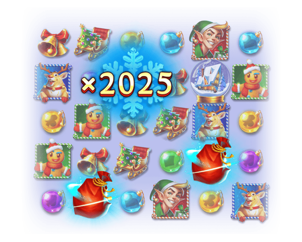 Licensed online slot "Gates of Santa" — trigger 15 free spins with 4 Scatter symbols and multipliers up to x2025. High RTP gambling game with cascading wins, Pay Anywhere mechanic, and festive theme. Play licensed slots on desktop or mobile via Traflow Media platform, access full catalog, receive generous welcome bonuses, and enjoy secure, thrilling online casino entertainment.
