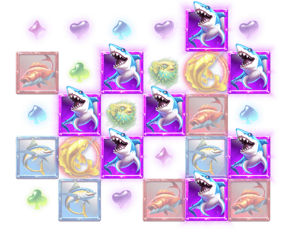 Licensed online slot machine — classic 8+ symbols game where players win by matching 8 or more symbols anywhere on the reels. Fast, simple, high RTP gambling game loved by millions, available on desktop and mobile via Traflow Media platform. Users can access the full catalog of licensed slots, receive bonuses, and enjoy secure online casino entertainment. 